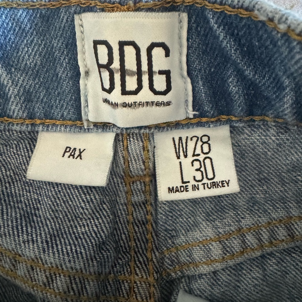 BDG Urban Outfitters Pax Dual Toned Ankle Crop Jeans​​​ - Picture 6 of 7